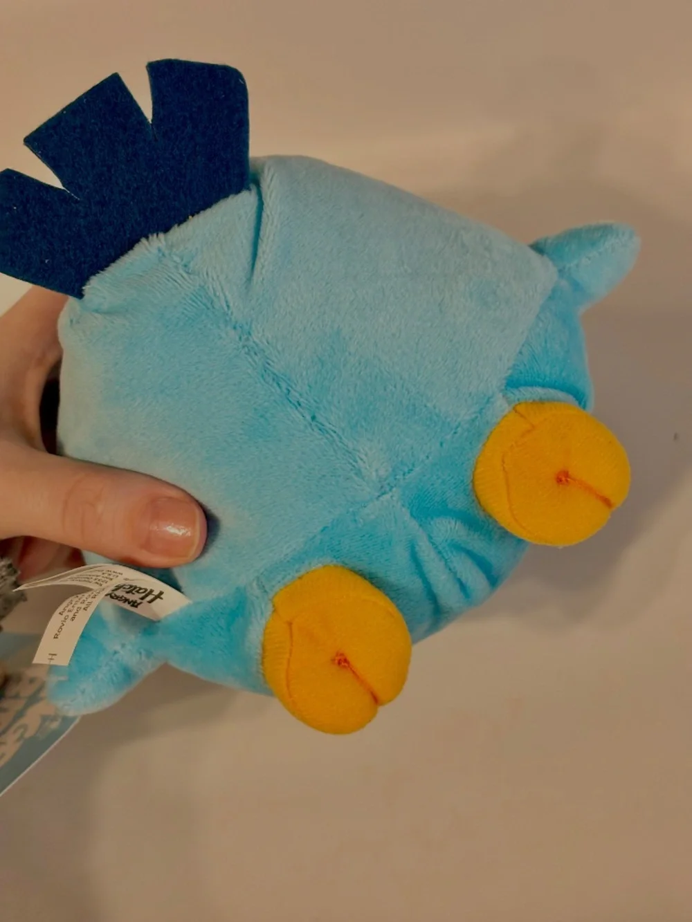 Angry Birds Hatchlings Plush Baby Birds Set of 2 Blue & Pink Stuffed Animals New
